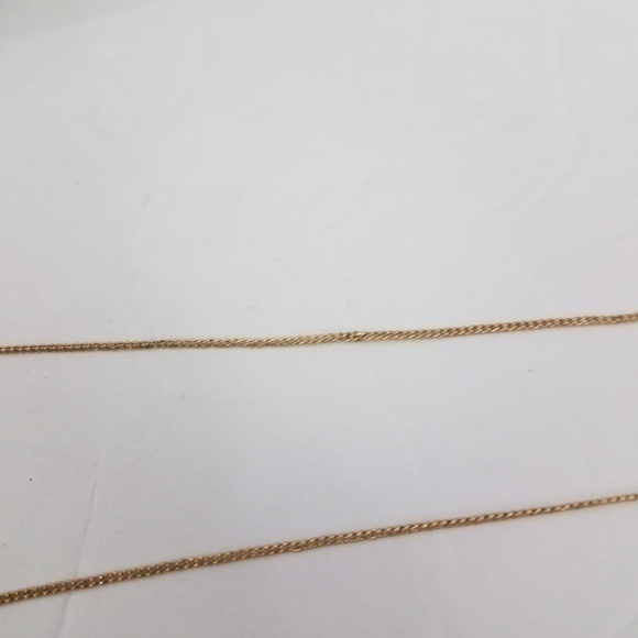 LC Lauren Conrad Necklace Chain Long Tassel Gold T - Picture 5 of 7